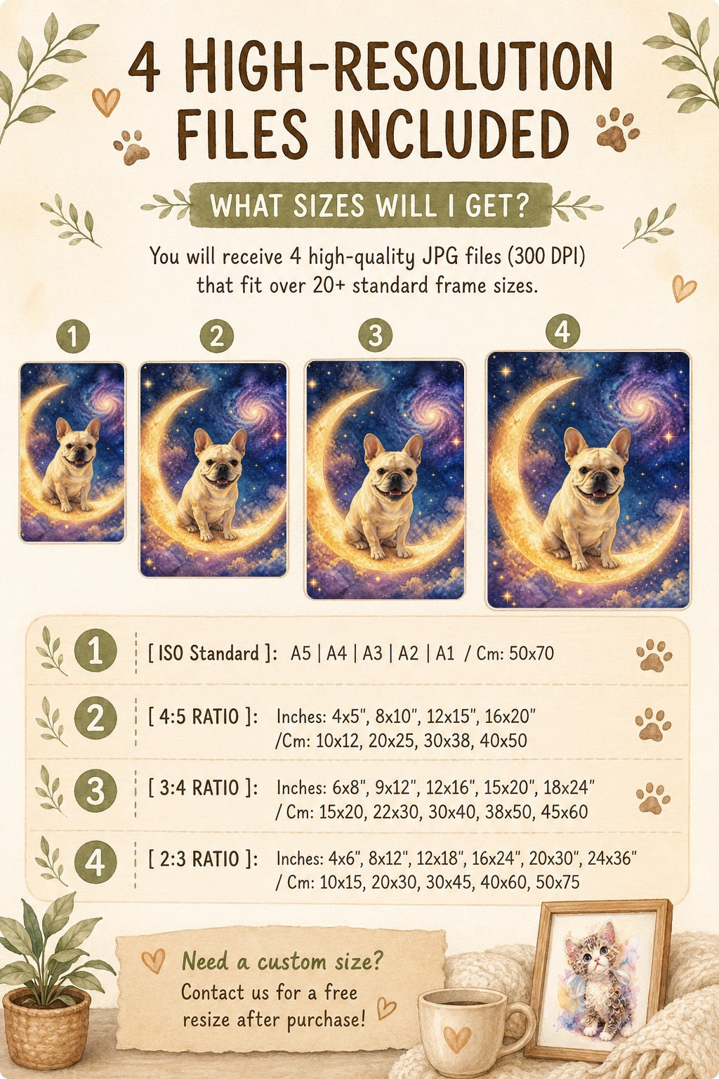 "Beyond the Stars" - Custom Celestial Pet Portrait | Starry Night Memorial