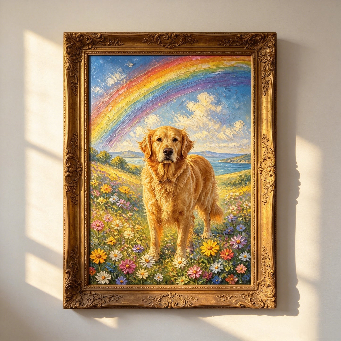Custom Oil Painting Pet Portrait | Classic Masterpiece Memorial Art