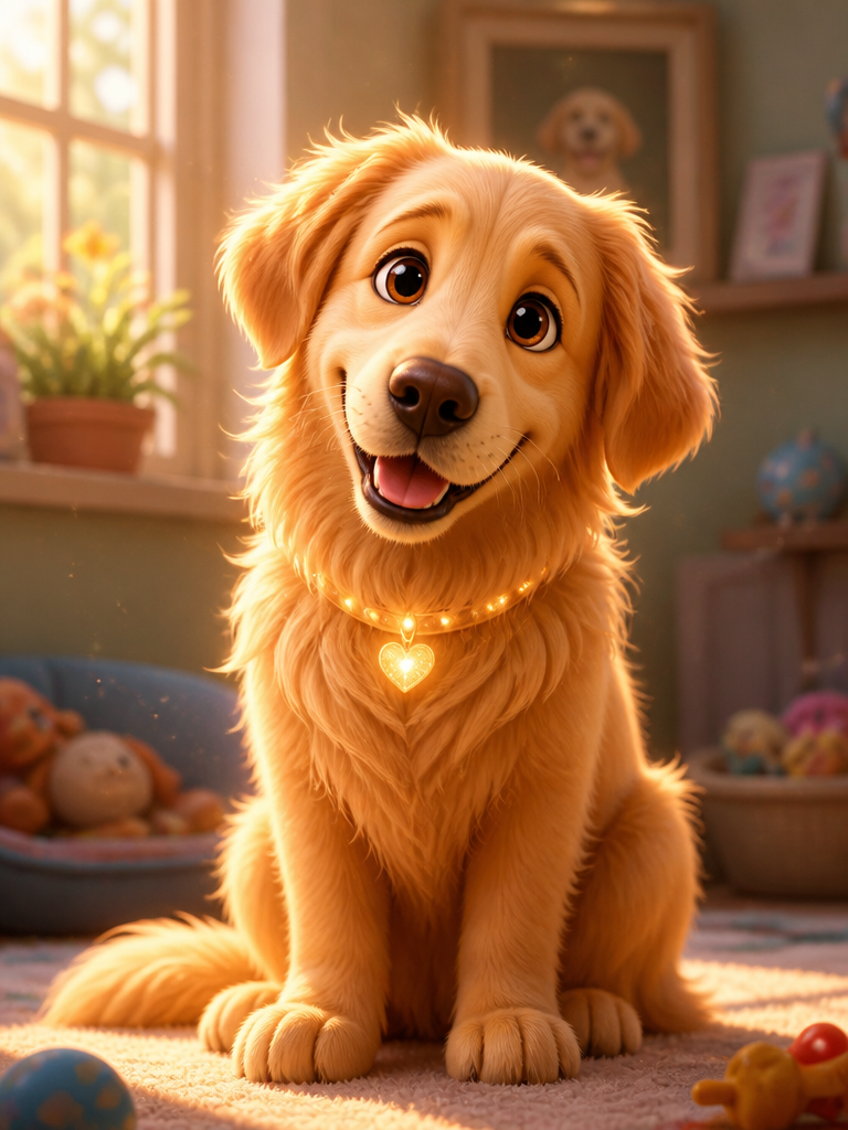 "Animated Wonders" - Custom 3D Cartoon Pet Portrait | Cinematic Storybook Magic